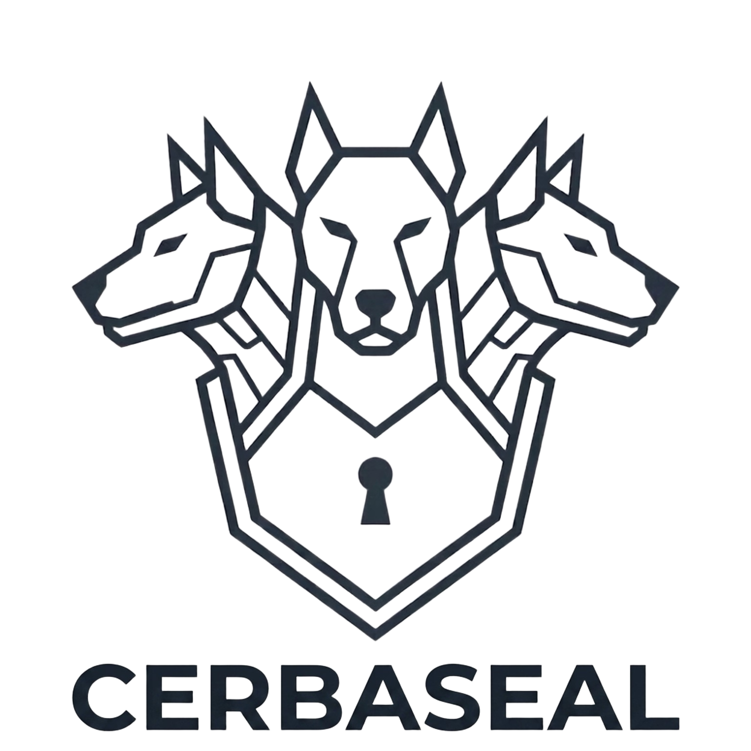 CerbaSeal three-headed guardian mark